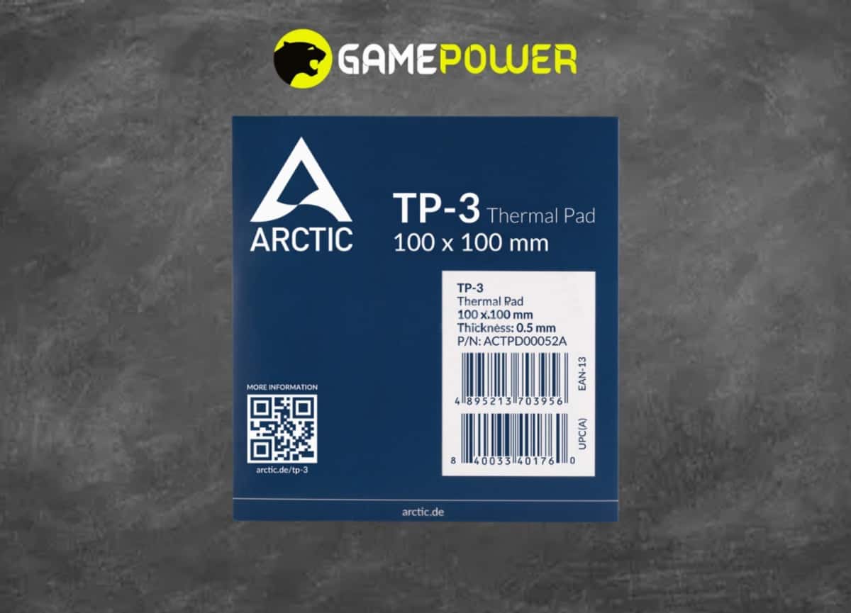 Arctic TP-3 0.5mm Termal Pad - Tenderyard