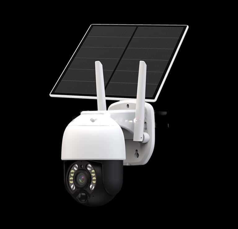 Solar-powered SIM card PTZ CCTV camera - Tenderyard