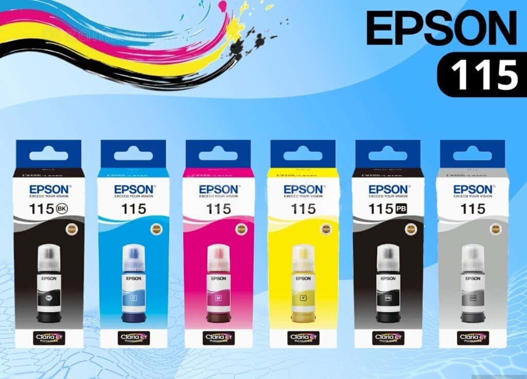 Epson 115 Orijinal Mürəkkəb Dəsti - Tenderyard