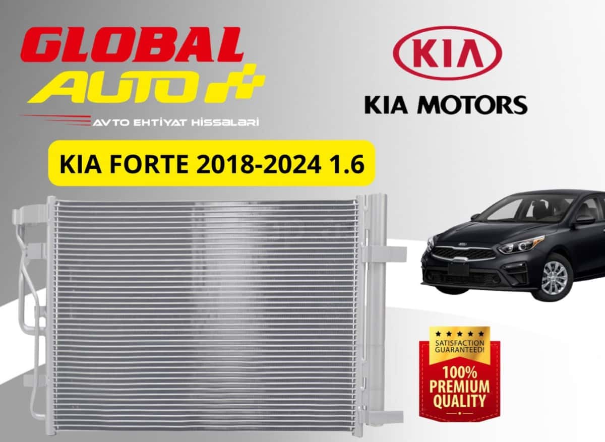 Kondisioner radiatoru Kia Forte 2018-2025 1.6 - Tenderyard