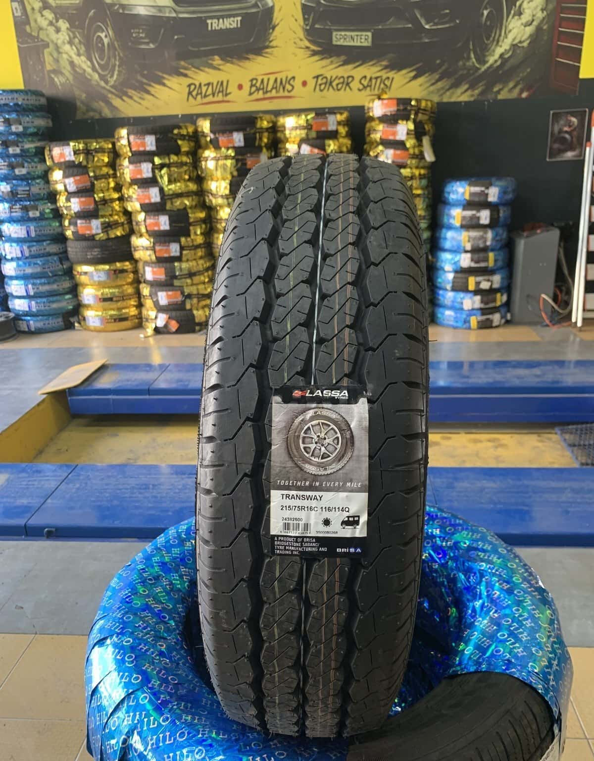 Tire Lassa Transway 195/75 R16C - Tenderyard