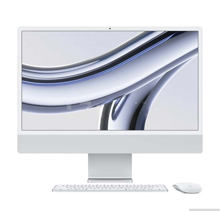 Desktop computer Apple iMac 24-inch M3 8/8 24/1TB Silver - Tenderyard