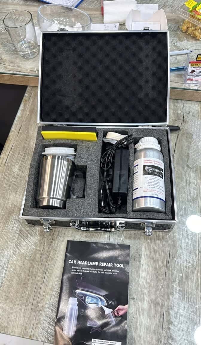 Car Headlight Polishing Tool Kit - Tenderyard