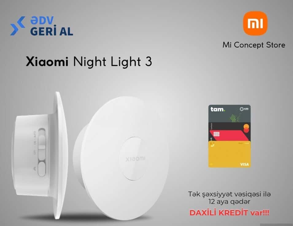 Motion sensor lamp Xiaomi Night Light 3 - Tenderyard