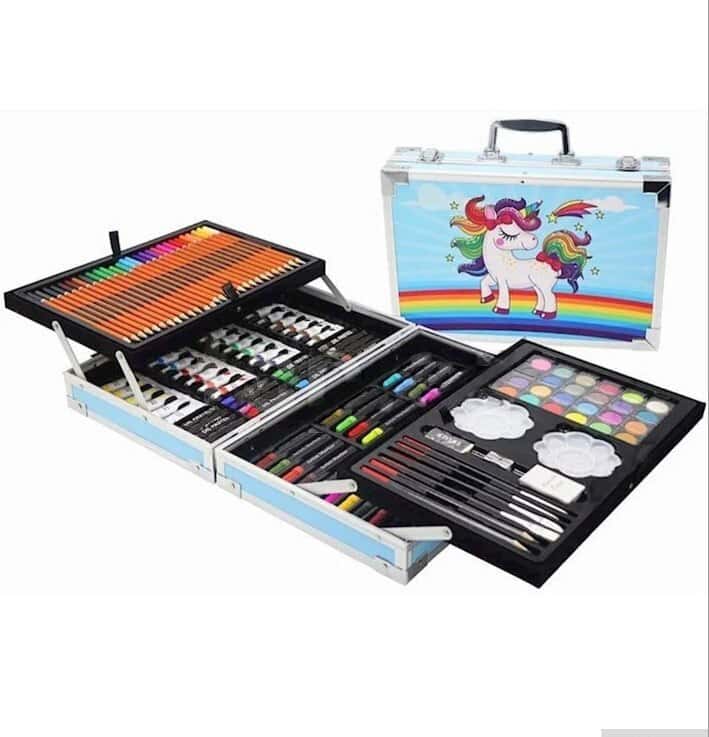 Unicorn Art 147-Piece Drawing Set - Tenderyard