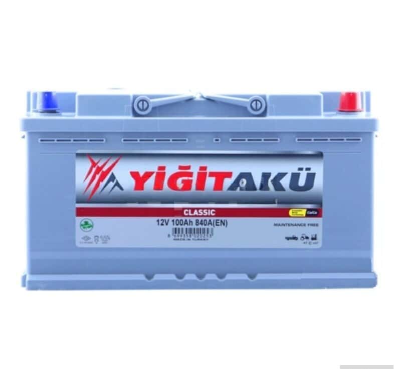 Akkumulyator Yigit Clas 100 Ah 840 - Tenderyard
