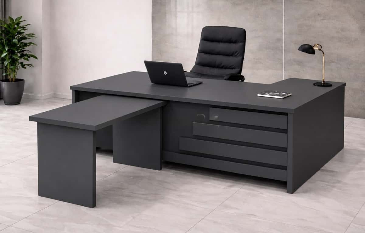 Ofis mebel dəsti Qara rəng - Tenderyard