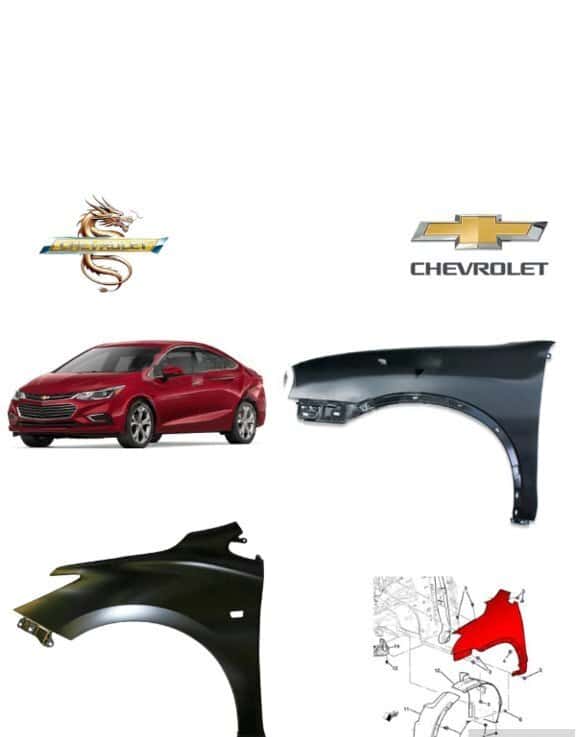 Yan qanad Chevrolet Cruze 2016-2017 - Tenderyard