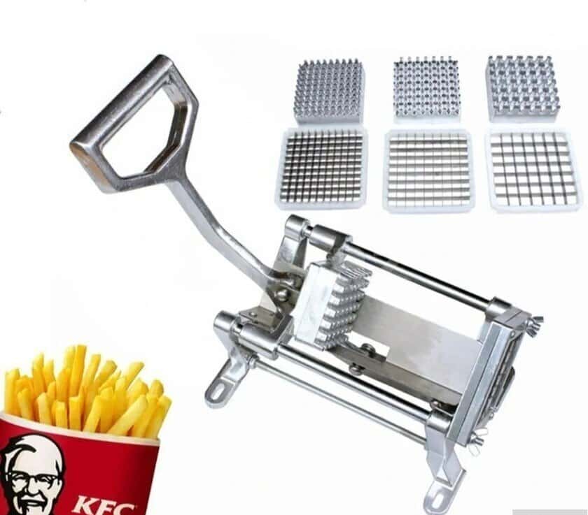 Professional French Fry Cutter (3 Blades) - Tenderyard