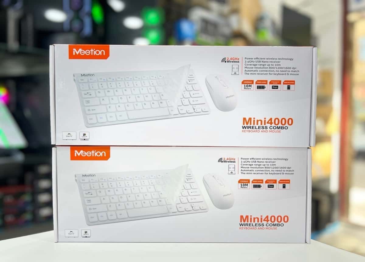 Meetion Mini4000 Wireless Keyboard and Mouse Set - Tenderyard