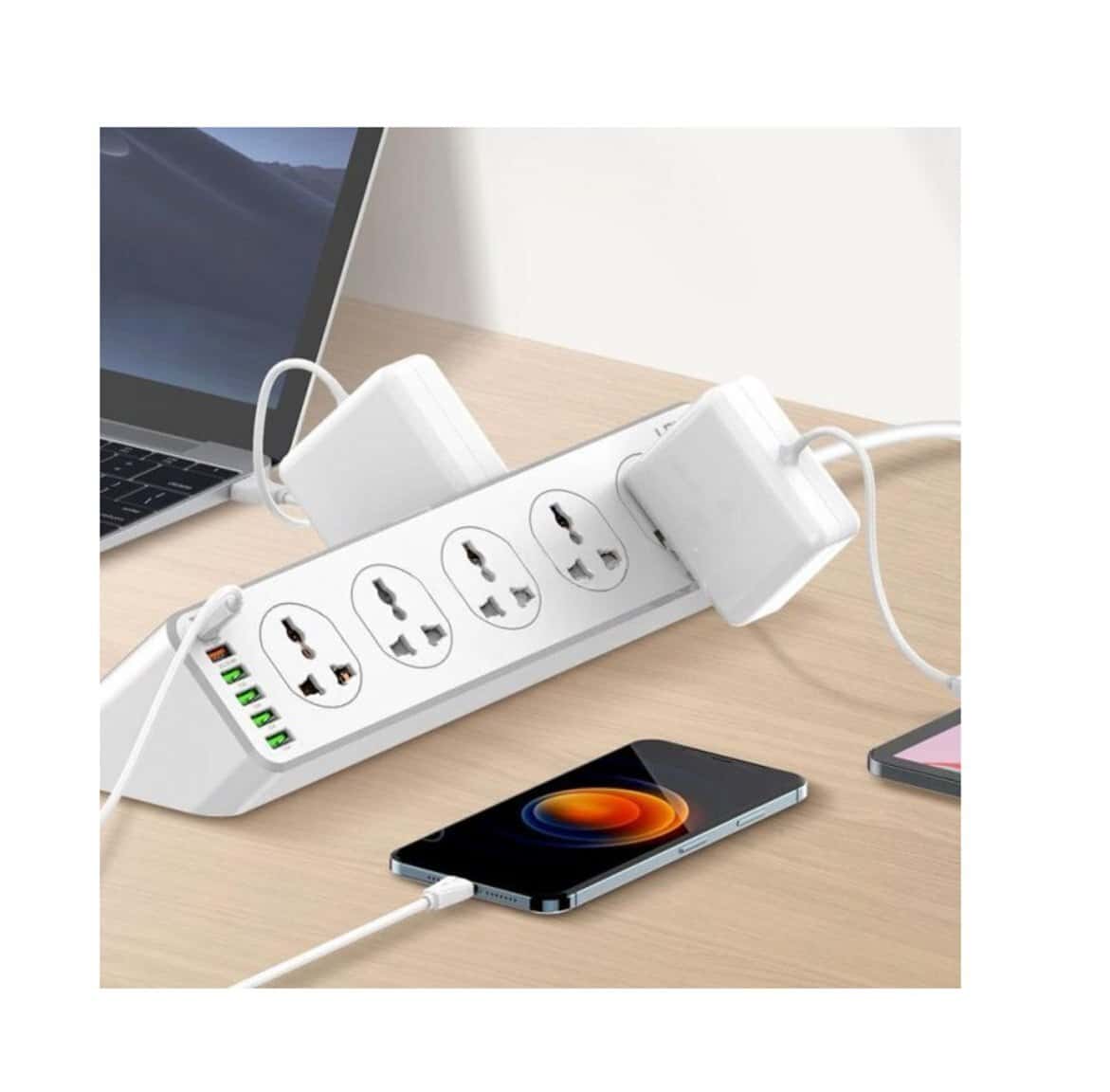 Cərəyan uzadıcı LDNIO SC10610C 2500W - Tenderyard