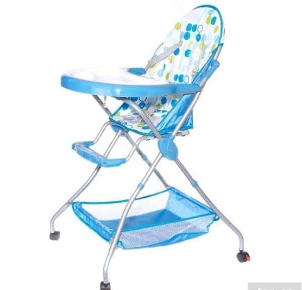 Unisex baby high chair, Mixed color - Tenderyard