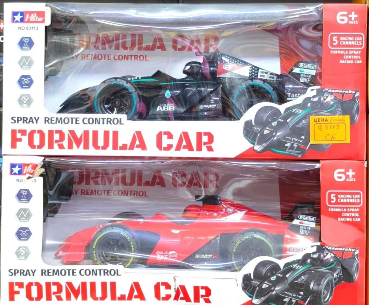 Pultlu yarış maşını Formula-1 Spray - Tenderyard