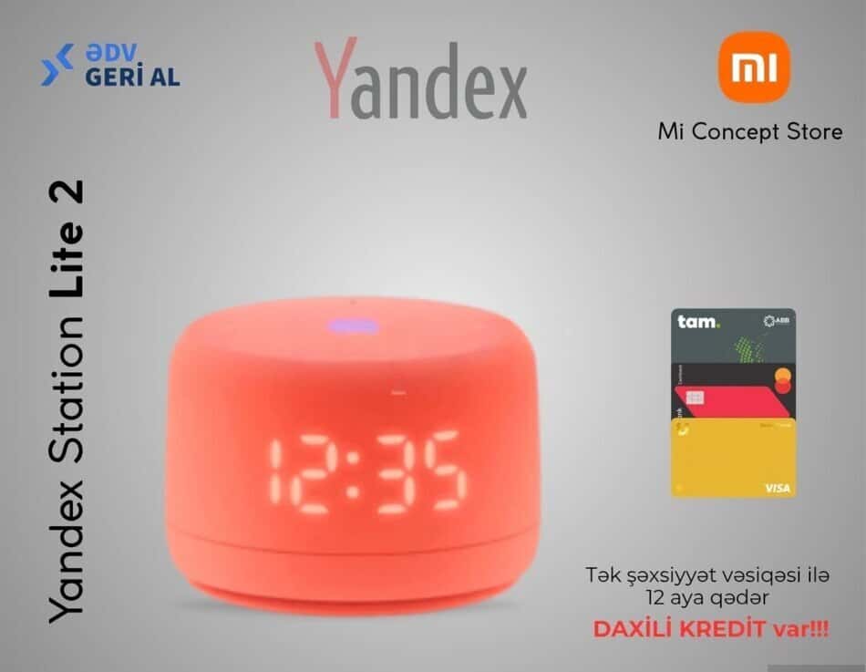 Smart speaker Yandex Station Lite 2 Orange - Tenderyard