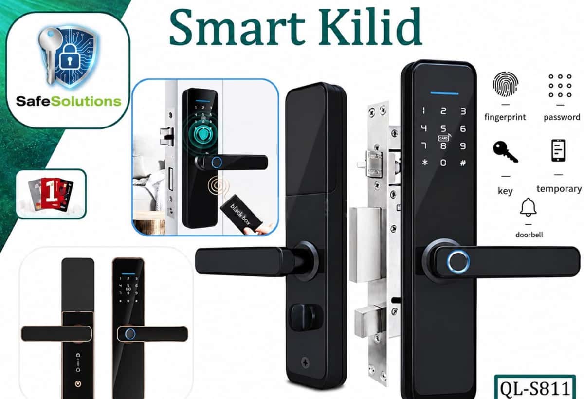 Smart Lock QL-S811 Electronic Door Lock - Tenderyard