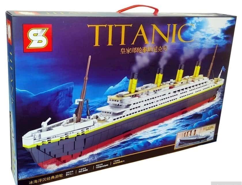 SY Titanic Ship Construction Set (1333 pieces) - Tenderyard