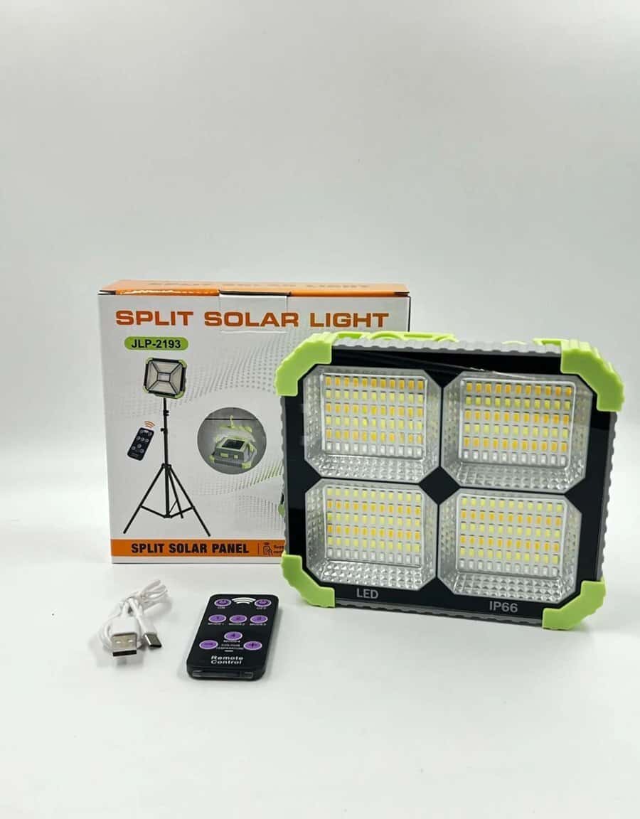 Solar powered floodlight JLP-2192 - Tenderyard