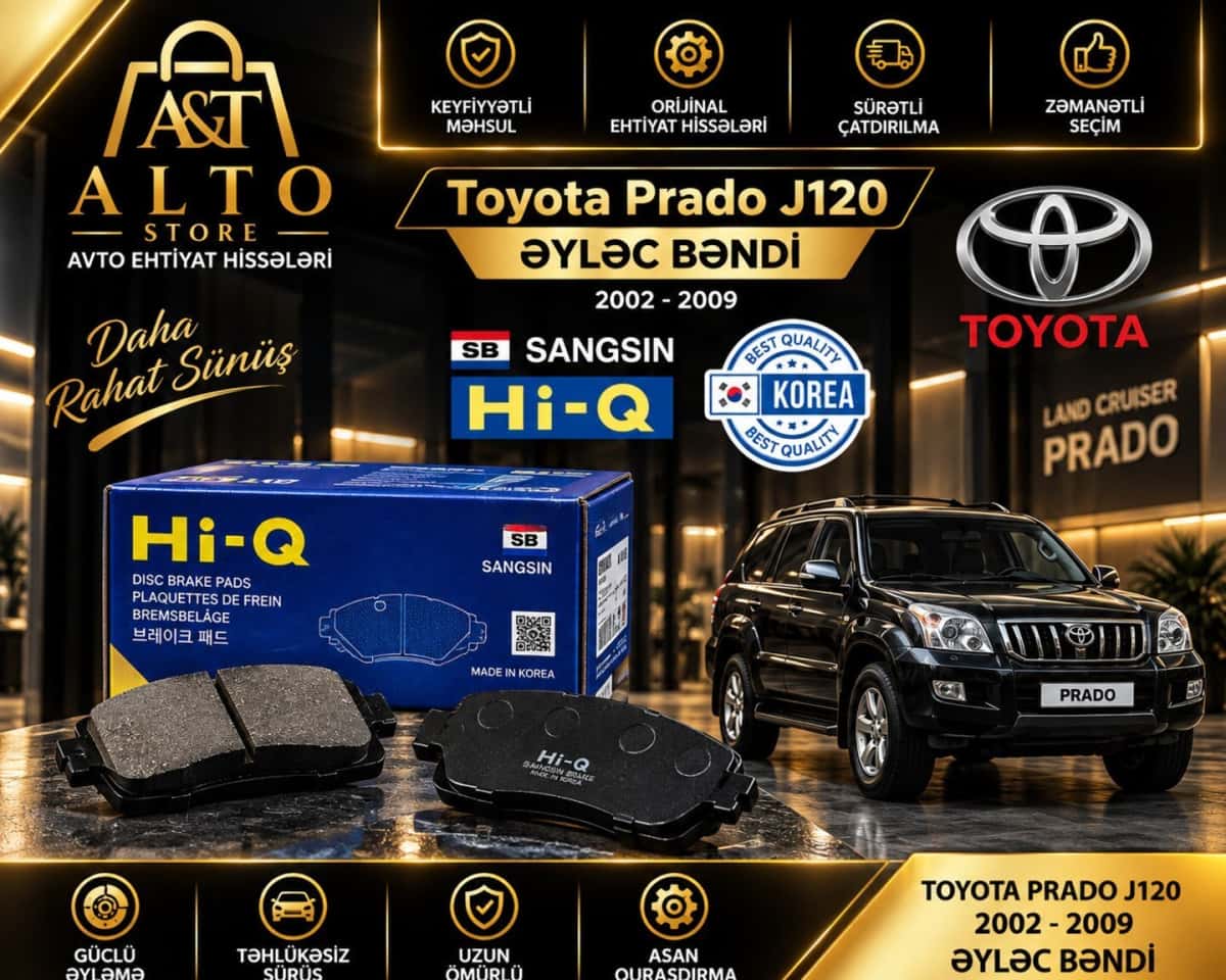 Əyləc bəndi Toyota Prado J120 2002-2009 - Tenderyard
