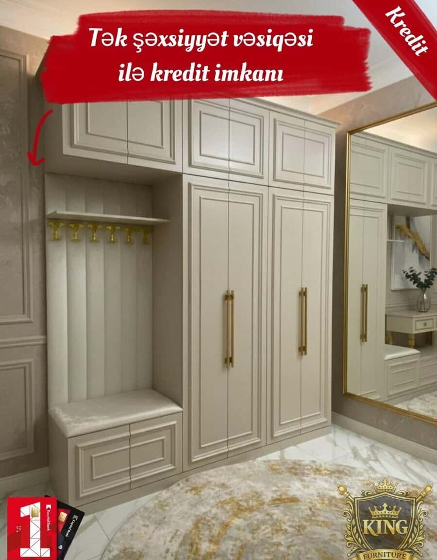 Hallway cabinet, Mixed color - Tenderyard