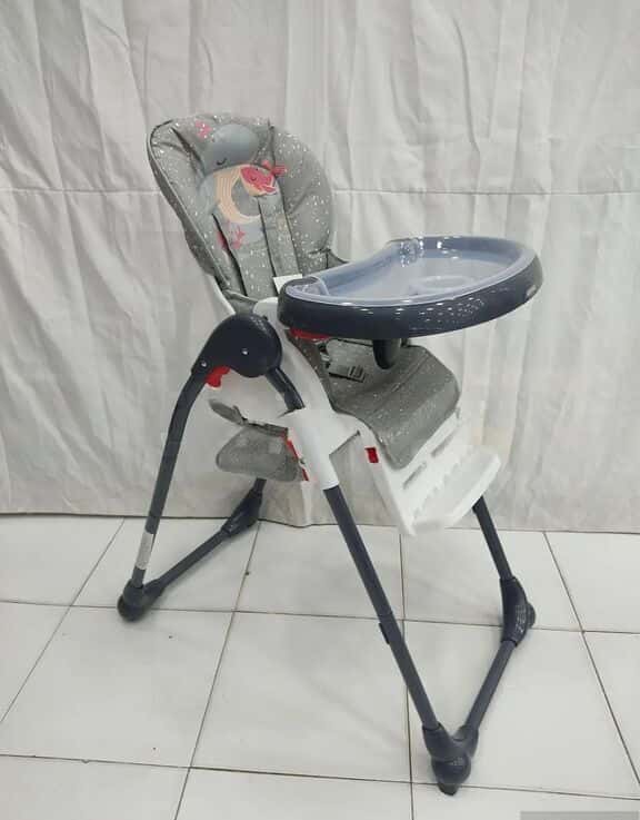 Unisex baby high chair, Mixed color - Tenderyard