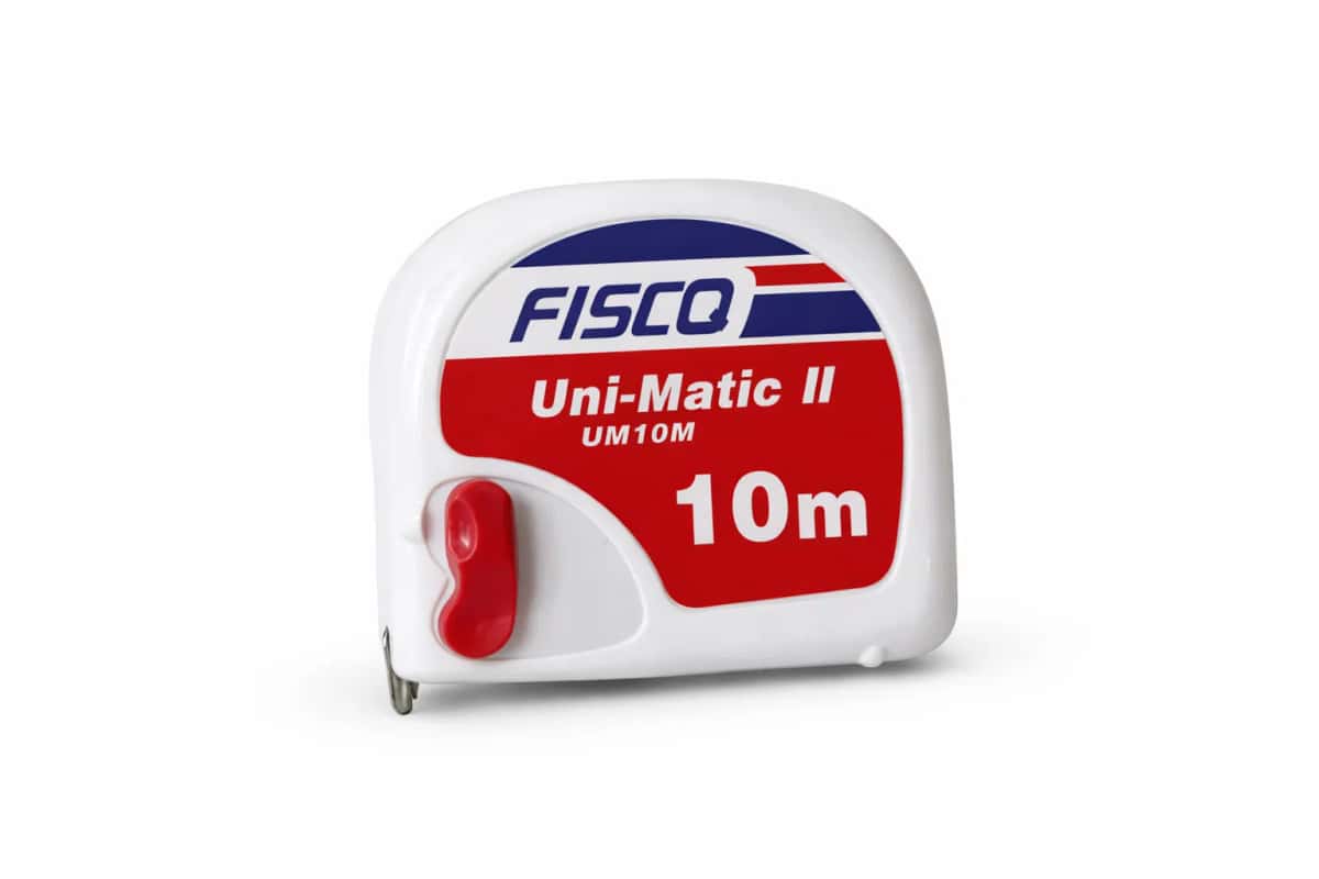 Measuring Tape Fisko Uni-Matic II, 10 m x 13 mm - Tenderyard