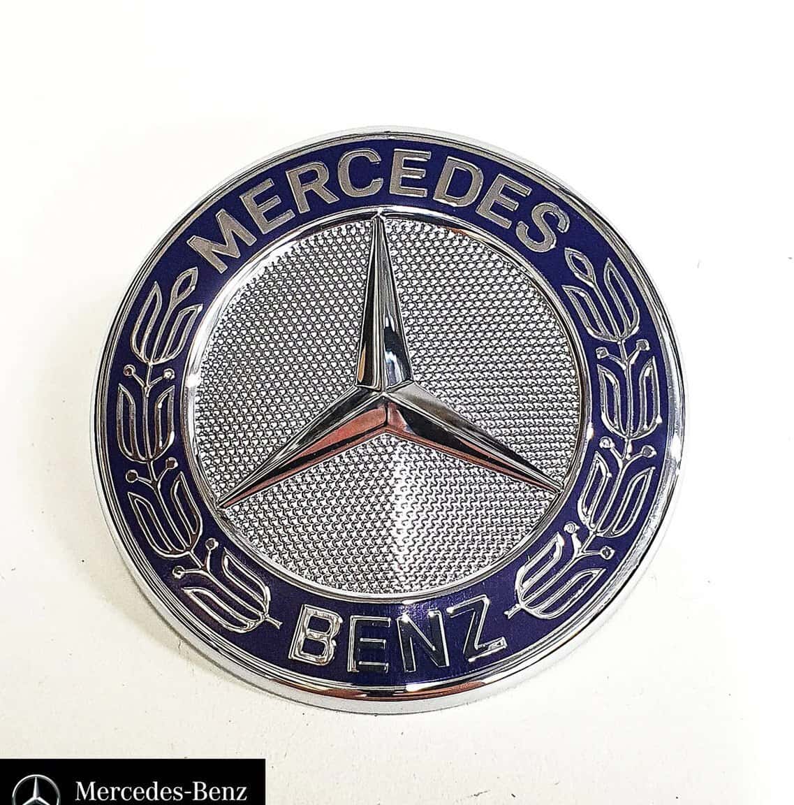 Hood emblem for various Mercedes-Benz models - Tenderyard