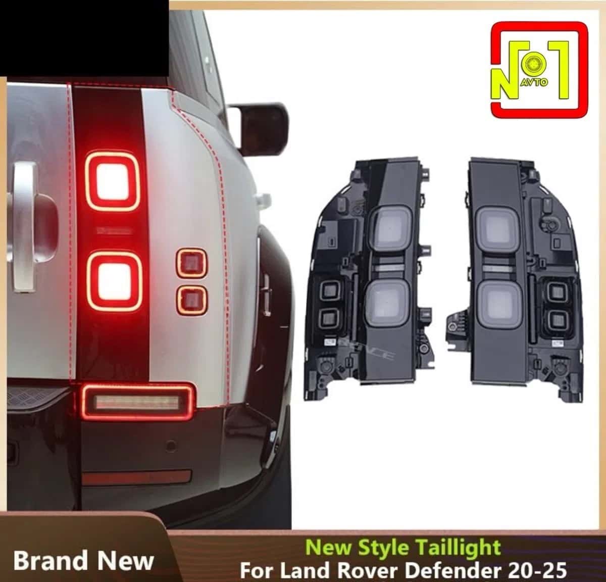 Stop faraları Land Rover Defender 2026 - Tenderyard