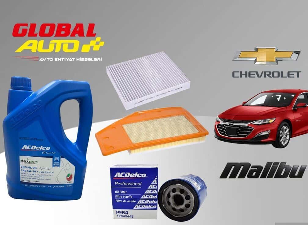 Oil and filter kit for Chevrolet Malibu 2015-2024 - Tenderyard