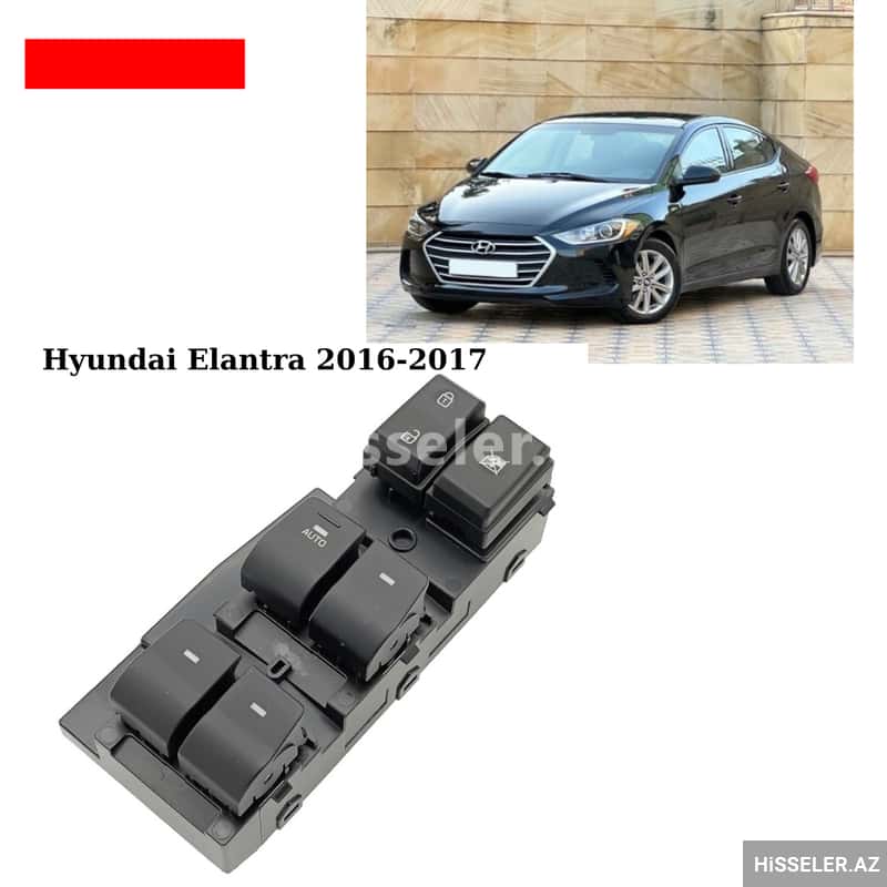 Window switch control panel for Hyundai Elantra 2015-2019 - Tenderyard