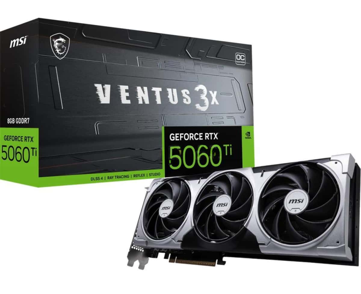 Video kart MSI GeForce RTX 5060 Ti 8G Ventus 3X OC - Tenderyard
