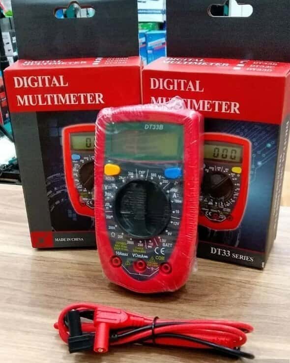 Multimeter DT33B digital tester - Tenderyard