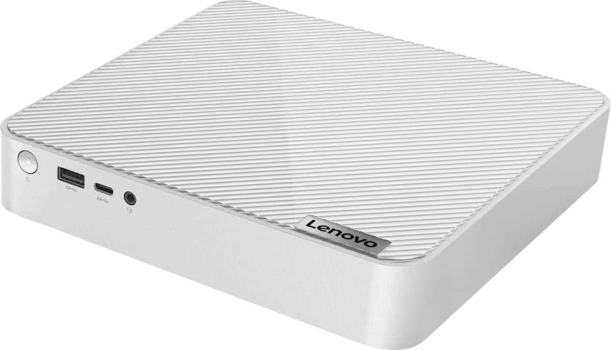 Lenovo Mini PC, Color: White - Tenderyard