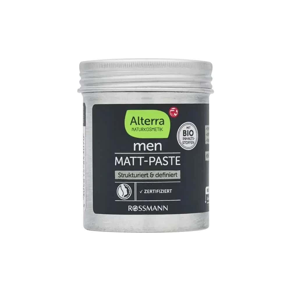 Alterra Naturkosmetik Men Matt-Paste 100 ml - Tenderyard