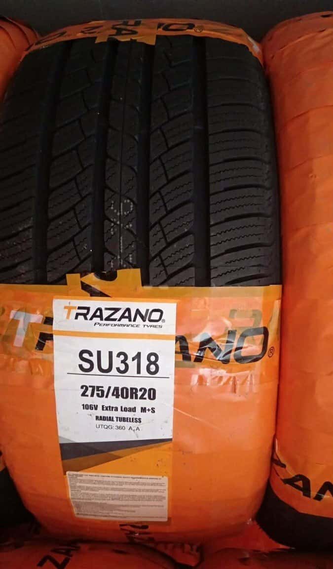 Car tire Trazano 275/40 R20 - Tenderyard