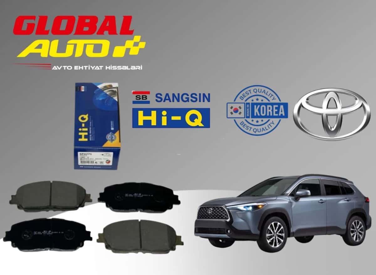 Brake pads for Toyota Corolla Cross 2020-2025 - Tenderyard