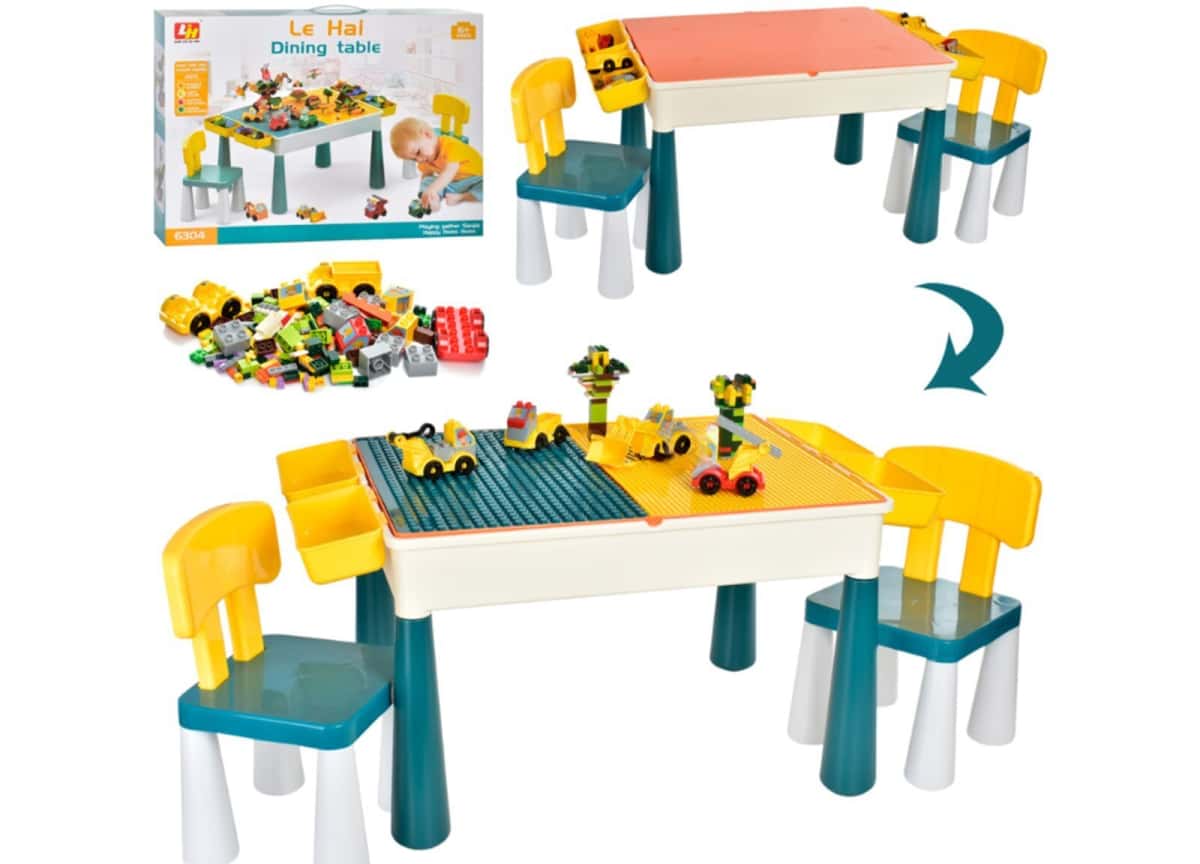 Uşaq mebel dəsti Plastik material, Qarışıq rəng - Tenderyard