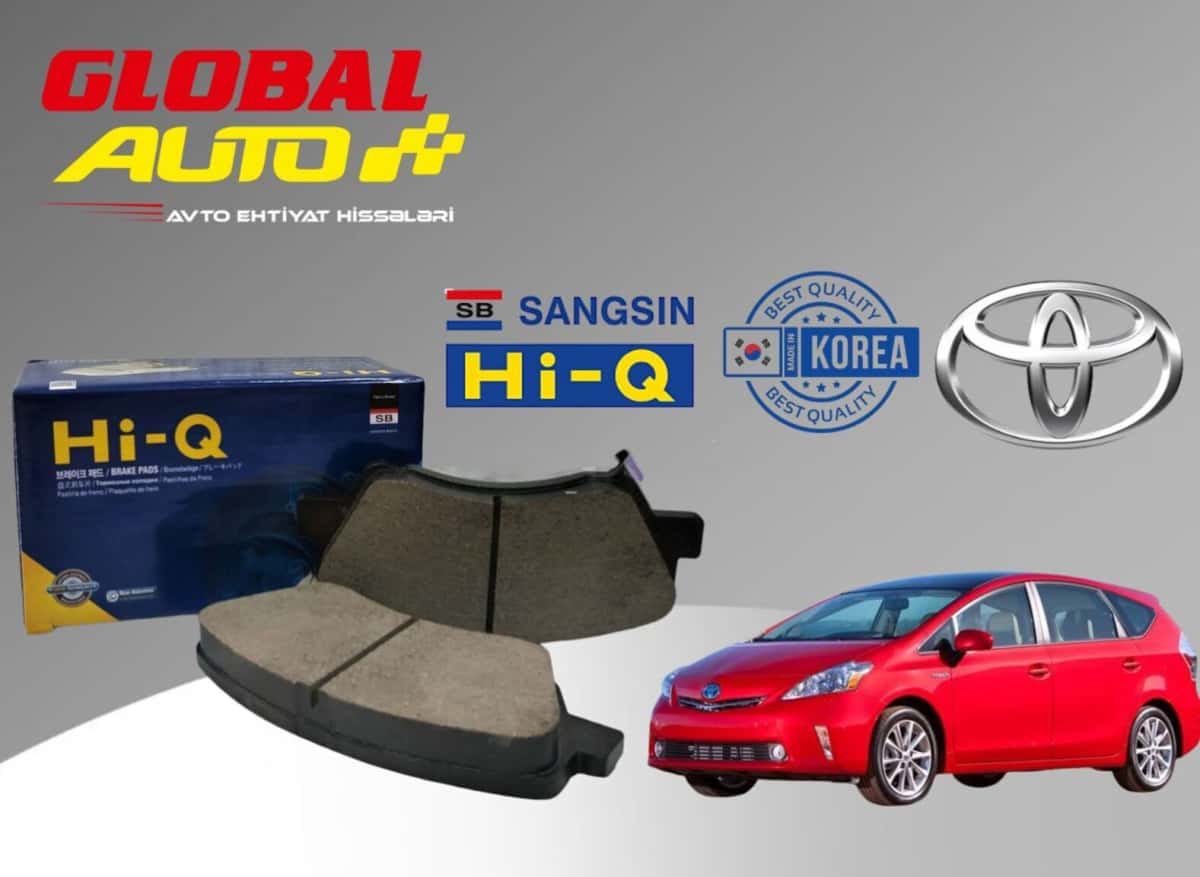 Brake pads Toyota Prius V 2011-2014 - Tenderyard