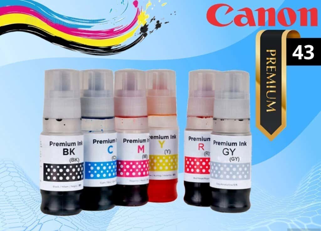 Canon GI-43 Premium Mürəkkəb Dəsti - Tenderyard