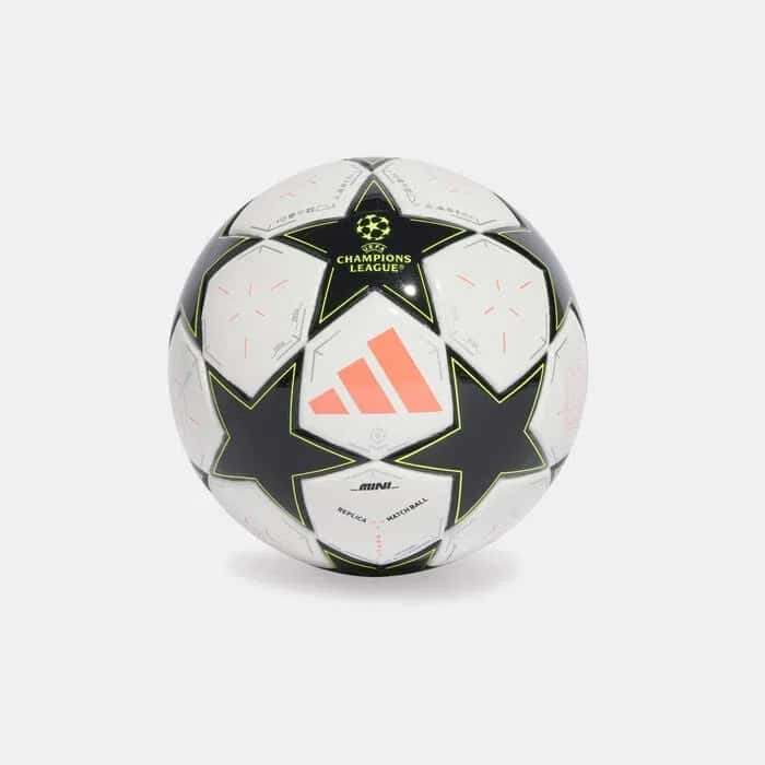 Футбольный мяч Champions League, белый/черный, размер 5 - Tenderyard