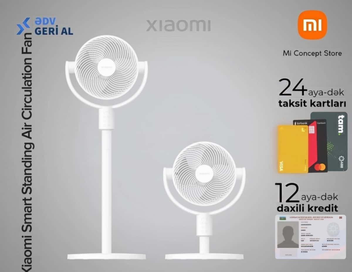 Xiaomi fan - Tenderyard