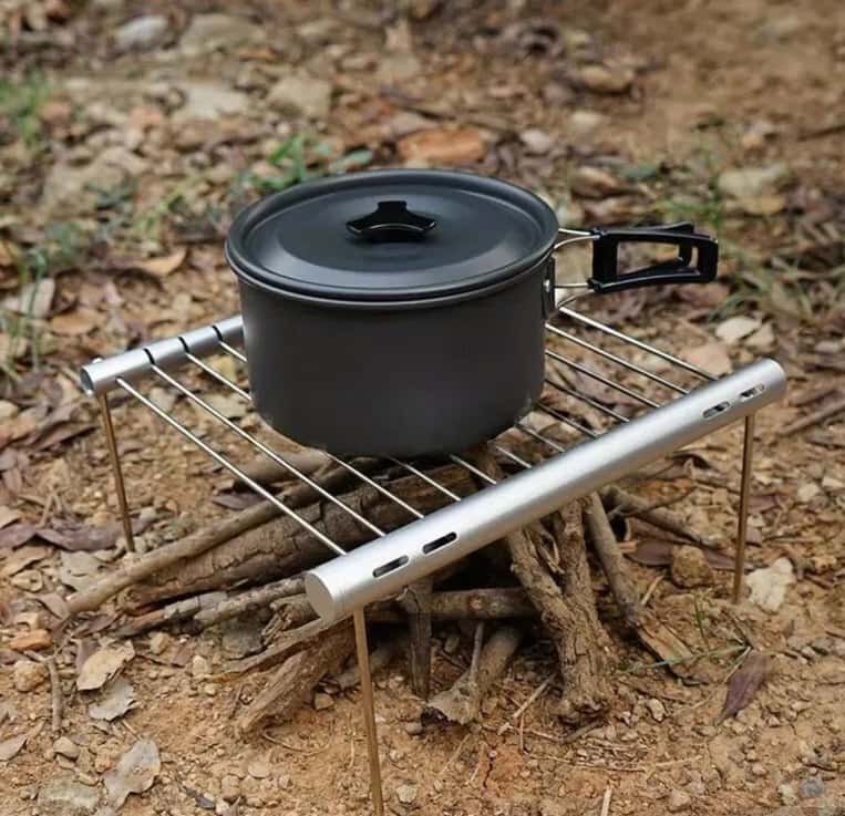 Folding grill for picnic and camping - Tenderyard