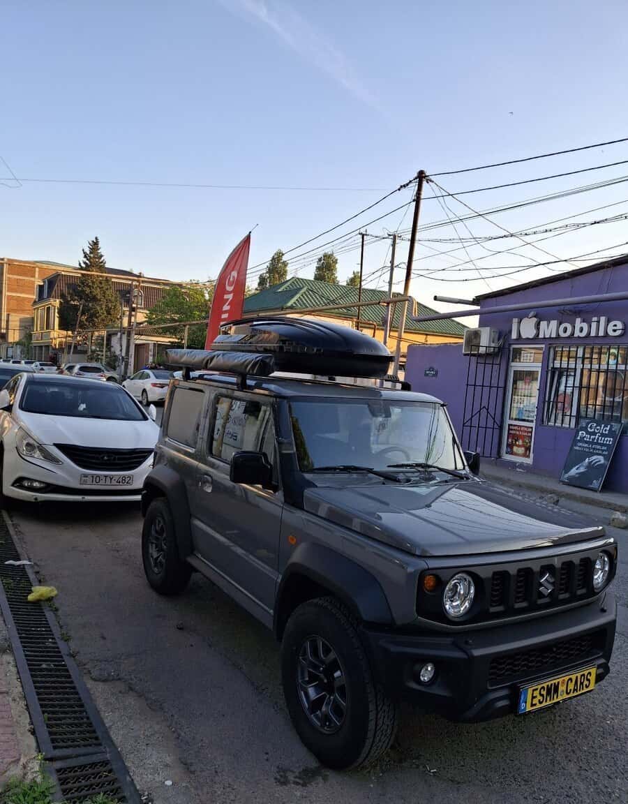 Автомобильный багажник на крышу 500 л черный глянцевый - Tenderyard