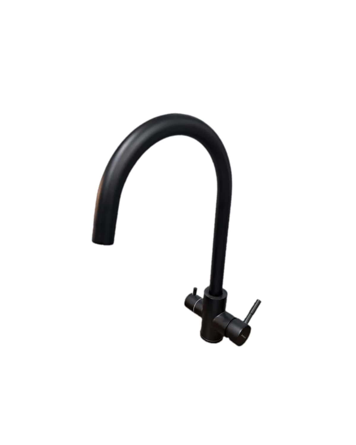 Kitchen faucet with filter, Black color - Tenderyard