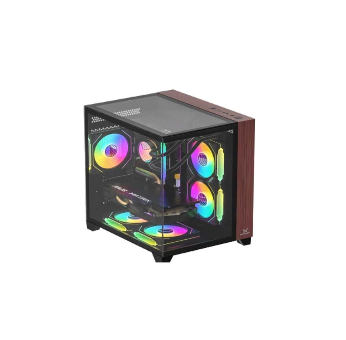 Computer case FPMAX Diamond Z9 Mini Art Black - Tenderyard