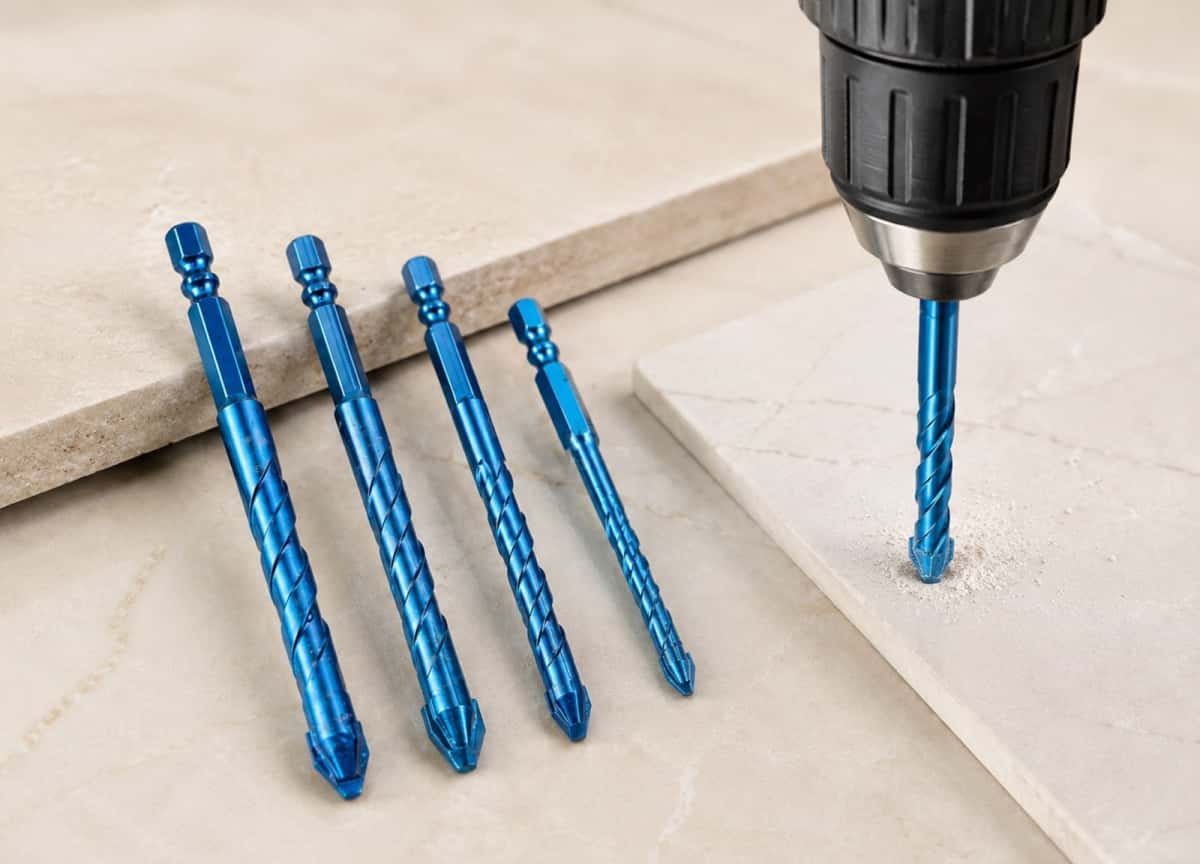 5-piece drill bit set for tiles and ceramics - Tenderyard