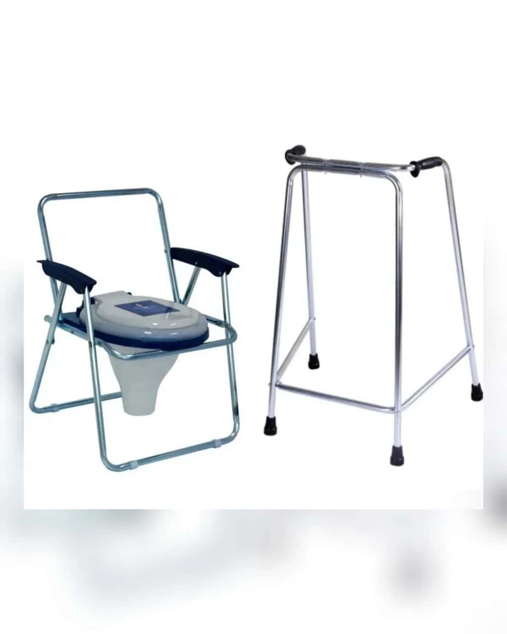 Sanitary chair and walker for disabled and patients - Tenderyard