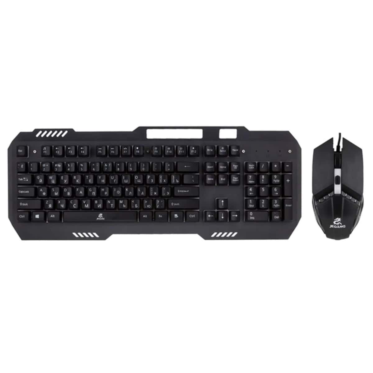 Jeqang JK-968 Wired Gaming Keyboard and Mouse Set - Tenderyard