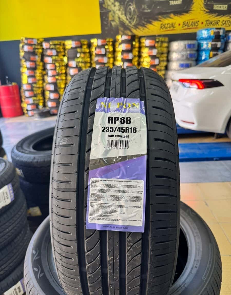 Avtomobil şini Ni-Pon 235/45 R18 - Tenderyard