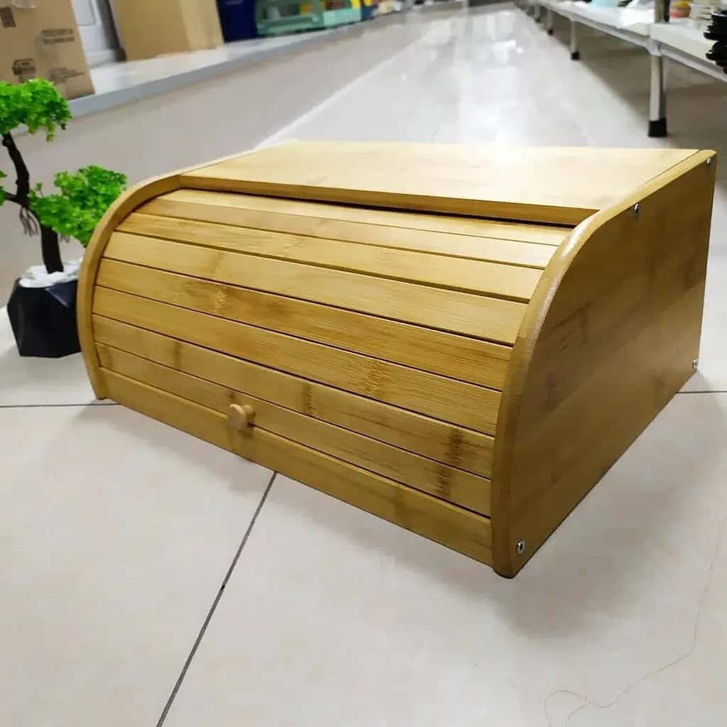 Bamboo Bread Box - Tenderyard