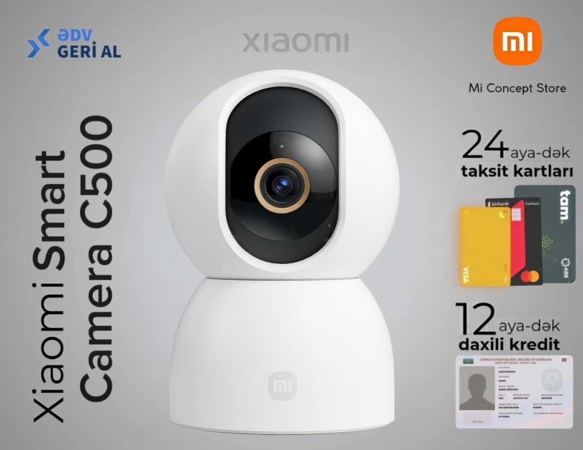 Surveillance camera Xiaomi Smart Camera C500 - Tenderyard